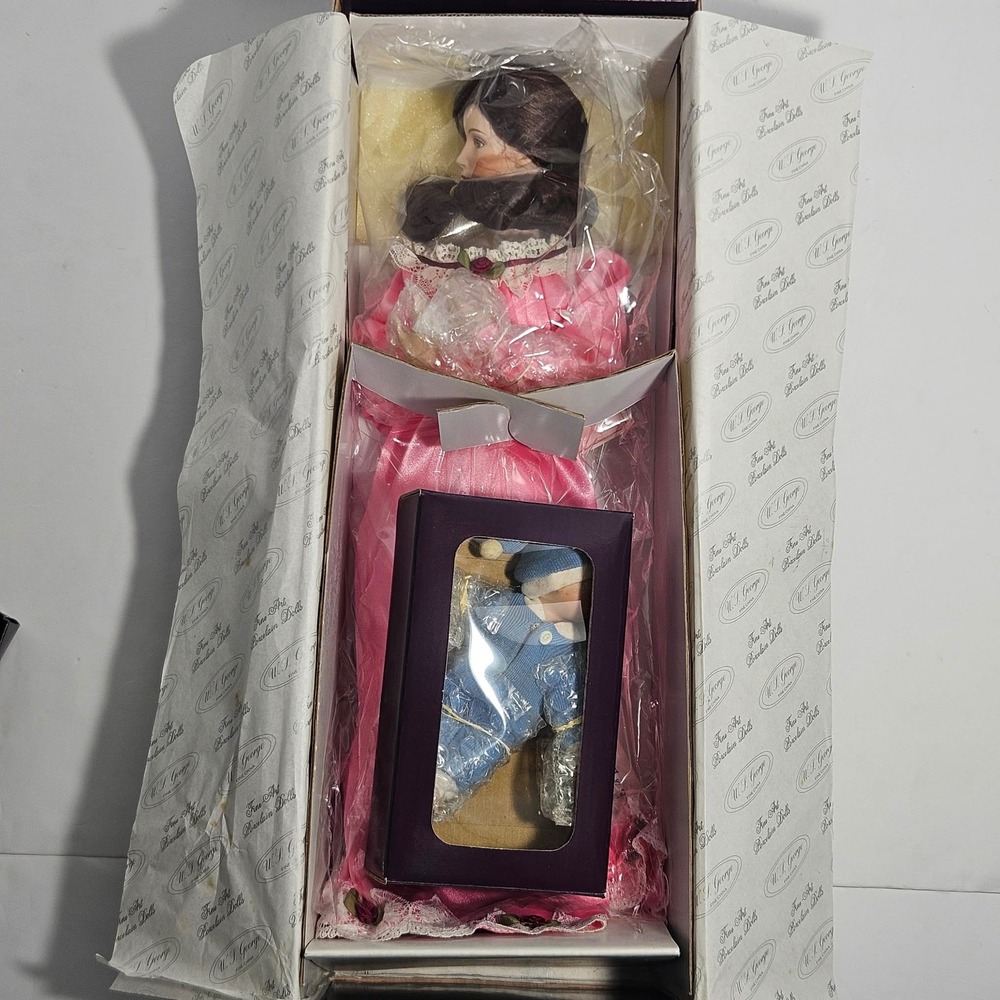 Ashton Drake Sandra Kuck Bedtime Porcelain Doll Precious Memories of Motherhood